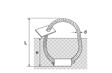 PS - Polypropylen - Abhebeschlaufe