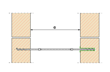 Série 6, Liaison maçonnerie - maçonnerie/béton