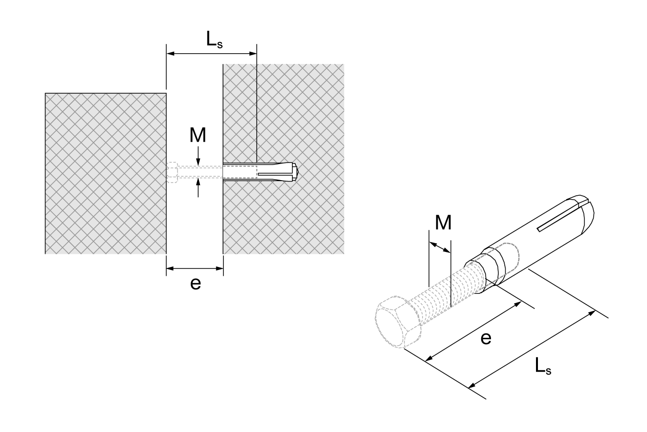 SA-Schlaganker (komplett DSS-Druckabstützung)